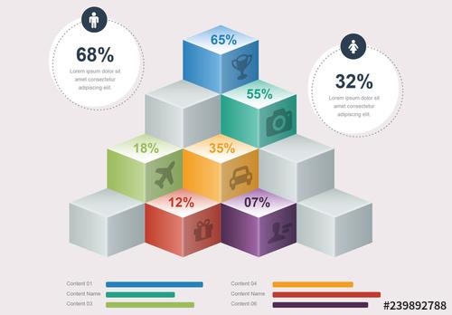 Social Media User Analysis Infographic Layout - 239892788 - 239892788