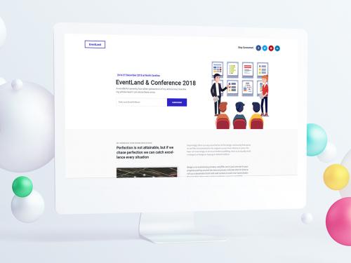 Event & Conference Landing Page PSD Template - event-conference-landing-page-psd-template