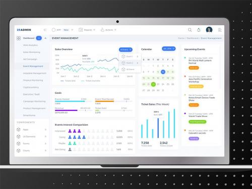 Event Management Admin Dashboard UI - FD - event-management-admin-dashboard-ui-fd