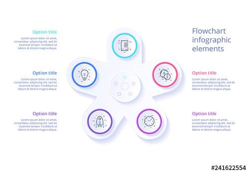 5 Step Infographic Layout - 241622554 - 241622554