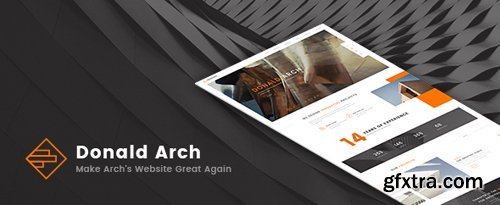 ThemeForest - Donald Arch v1.0.8 - Creative Architecture WordPress Theme - 19010269