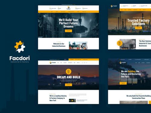 Facdori - Industrial & Factory Business PSD - facdori-industrial-factory-business-psd