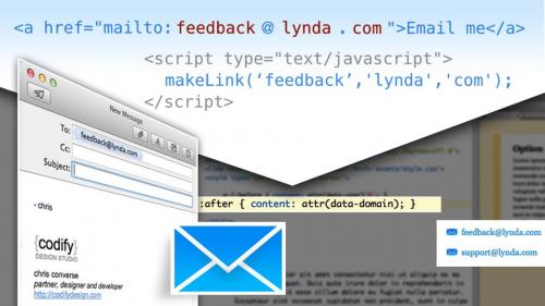 Lynda - Design the Web: Creating and Protecting Email Links - 366452