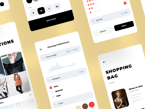 Fashion Shop Clean and Trending Mobile UI Kit - fashion-shop-clean-and-trending-mobile-ui-kit