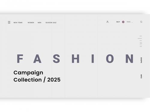 Fashion Web Ui Lading Page Design Template - fashion-web-ui-lading-page-design-template