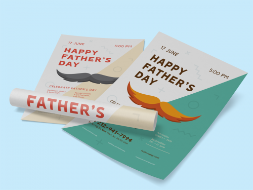 Father's day Poster Template - father-s-day-poster-template