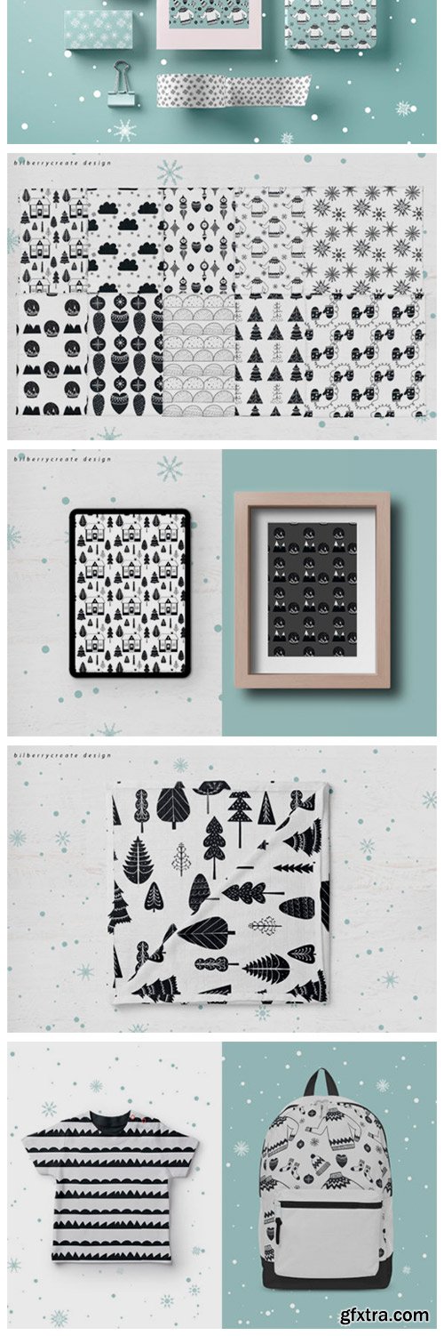 Scandi Seamless Pattern 2129895