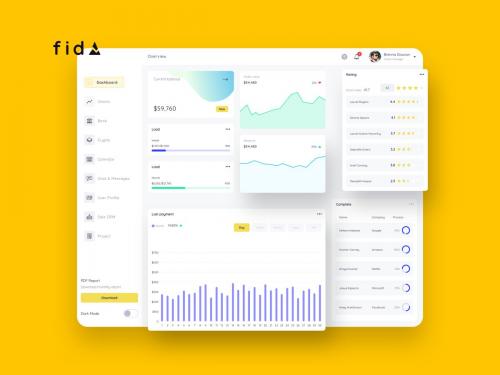 fidA Finance Dashboard Ui Dark - FP - fida-finance-dashboard-ui-dark-p-270f629a-a26a-4c1f-a286-404e7e9c524e