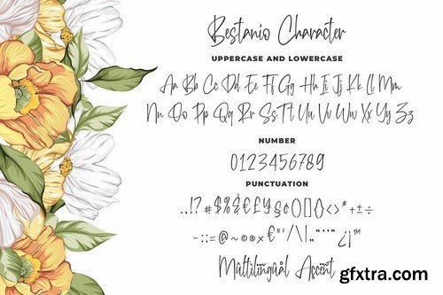 Bestanio - Sexy Signature Font