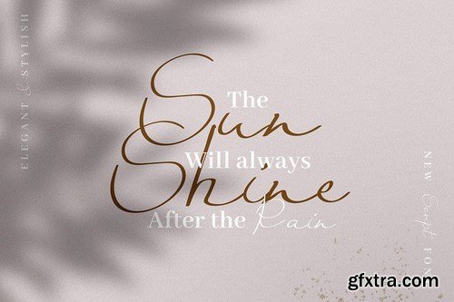 Sunday Sunshine - Handwritten Script Font