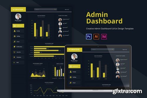 Creasteam Admin Dashboard