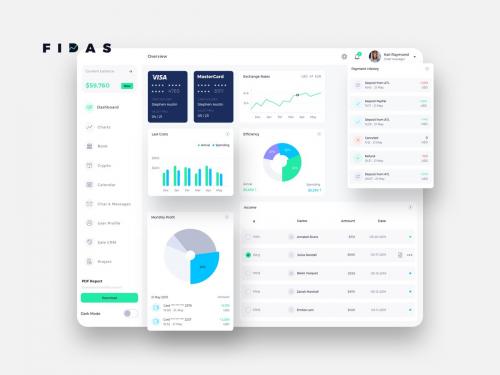 FIDAS Finance Dashboard Ui Light - FP - fidas-finance-dashboard-ui-light-p