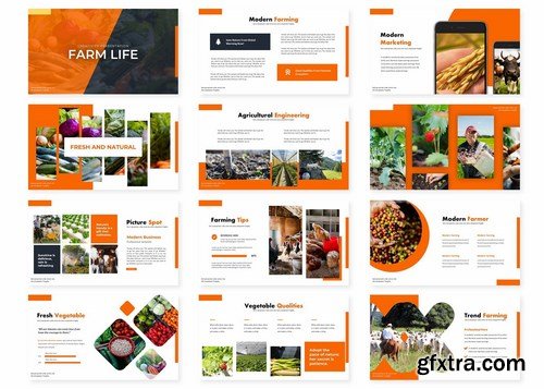 FarmLife - Powerpoint Google Slides and Keynote Templates