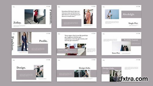 ZOLLAY - Multipurpose Powerpoint Google Slides and Keynote Templates