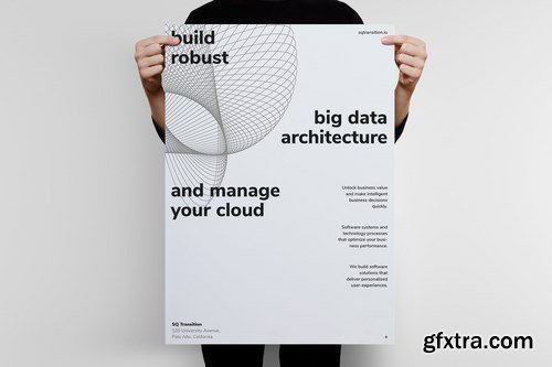 Big Data Poster Template 03