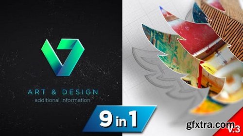 Videohive - Drawing 3D Logo Reveal V3 - 24094750