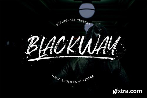 CM - Blackway - Handbrush Font 4428866