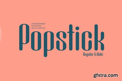 CM - Popstick Font 4426824