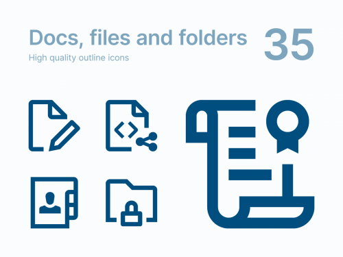 Files and Folders icons - files-and-folders-icons