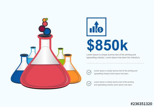 Test Tube Infographic Layout - 236351320 - 236351320