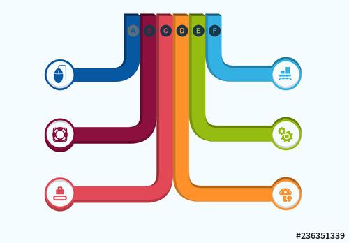 3D Tree Timeline Infographic Layout - 236351339 - 236351339