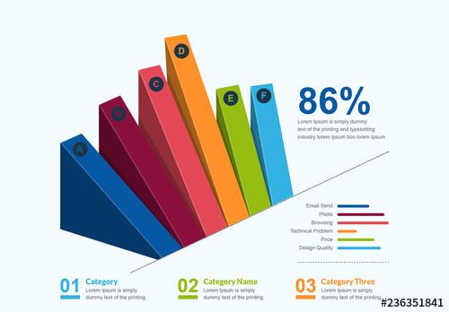 3D Infographic Layout - 236351841 - 236351841