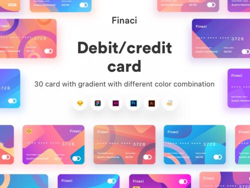 Finaci Financial debit/credit ui card - finaci-financial-debit-credit-ui-card