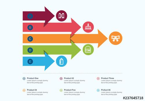 Arrow Infographic Layout - 237645718 - 237645718