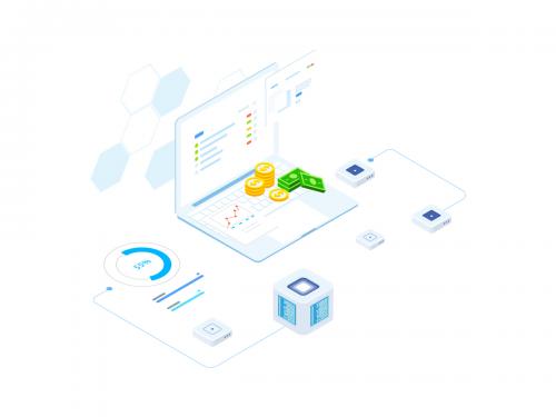 Financial Report on Blockchain Isometric 5 - FV - financial-report-on-blockchain-isometric-5-fv