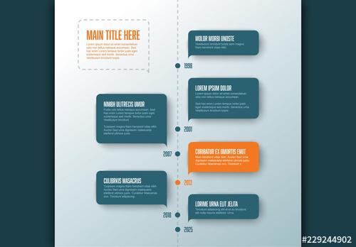 Timeline Infographic Layout - 229244902 - 229244902