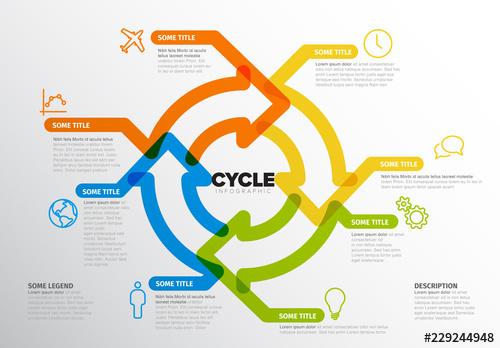 Infographic Layout with Arrows - 229244948 - 229244948