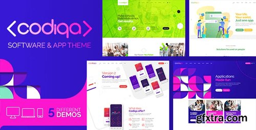 ThemeForest - Codiqa v1.0.4 - Software, App & Digital - 24822103