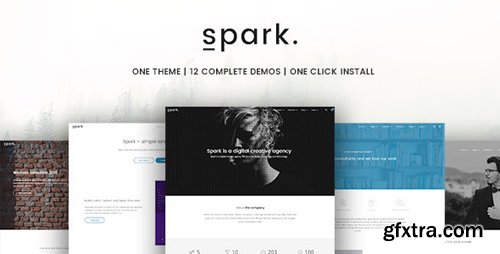 ThemeForest - Spark v1.1.3 - Multi-Purpose WordPress Theme - 18036363