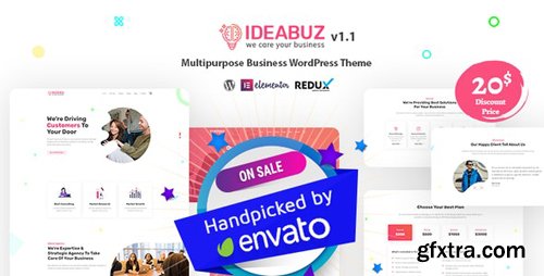 ThemeForest - Ideabuz v1.1 - Multipurpose Business WordPress Theme - 24222820