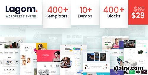 ThemeForest - Lagom v1.1 - Multi Concept MultiPurpose WordPress Theme - 21547064