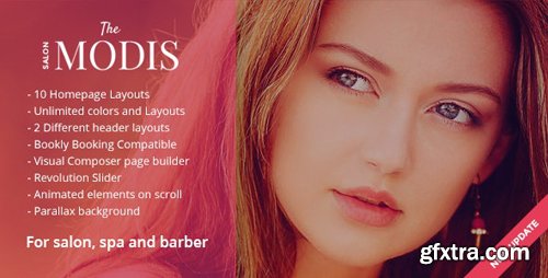 ThemeForest - Modis v1.2.3 - Salon & Barber WordPress Theme - 18098333