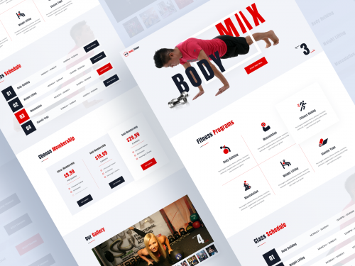 Fitness Gym - Yoga Concept Website Template - fitness-gym-yoga-concept-website-template