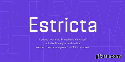 Estricta Font Family