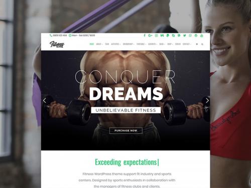 Fitness WordPress Theme - Responsive Site Builder - fitness-wordpress-theme-responsive-site-builder