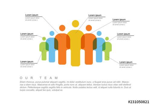 Colorful Team Infographic Layout - 231050821 - 231050821