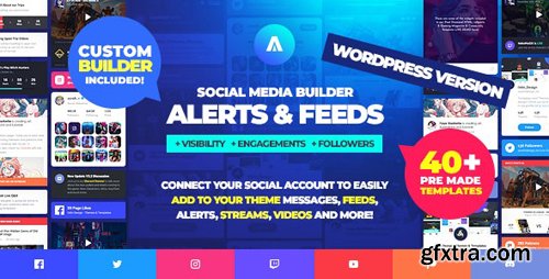 CodeCanyon - Asgard v1.1.5 - Social Media Alerts & Feeds WordPress Builder - Facebook, Instagram, Twitch and more! - 24767490 - NULLED