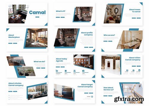 Camal - Powerpoint and Keynote Templates