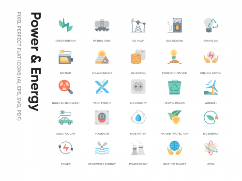 Flat Icon - Power & Energy - flat-icon-power-energy-1e3ebe47-7941-40dc-b4f3-c59d2c13f686