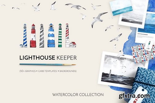 CM - BUNDLE Whole Shop watercolor &amp; design - 3980588