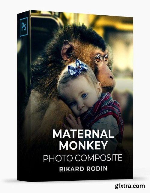 Rikard Rodin - The Maternal Monkey Photo Composite