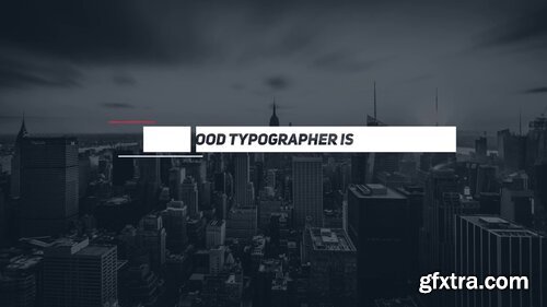 Videohive - Minimal Typography - 22953634