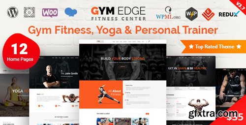 ThemeForest - Gym Edge v3.7.2 - Fitness WordPress Theme - 19339465