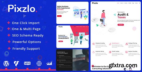 ThemeForest - Pixzlo v1.0.8 - Creative Theme for Professionals - 22918764