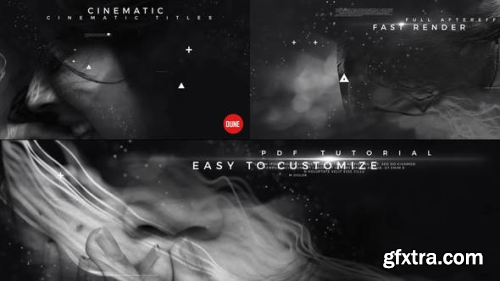 Videohive Cinematic Titles V3 23095397