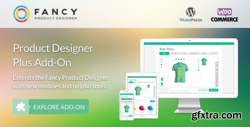 CodeCanyon - Fancy Product Designer Plus Add-On v1.2.8 - WooCommerce WordPress - 17976317